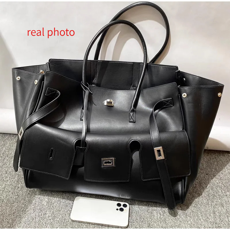 Women Bags Branded - ブランド高品質ソフト Pu レザーハンドバッグトートバッグロデオロックデザイン女性バッグ大容量収納バッグ通勤ショルダーバッグ