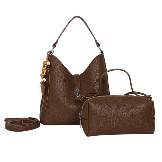 Women'S Bags Handbags - ヴィンテージ風のバケット型コンポジットハンドバッグ。女性用、クロスボディバッグ、デザイナーズショルダーバッグ、レディースサッチェル、大容量トートバッグ。仕事や通勤に最適。
