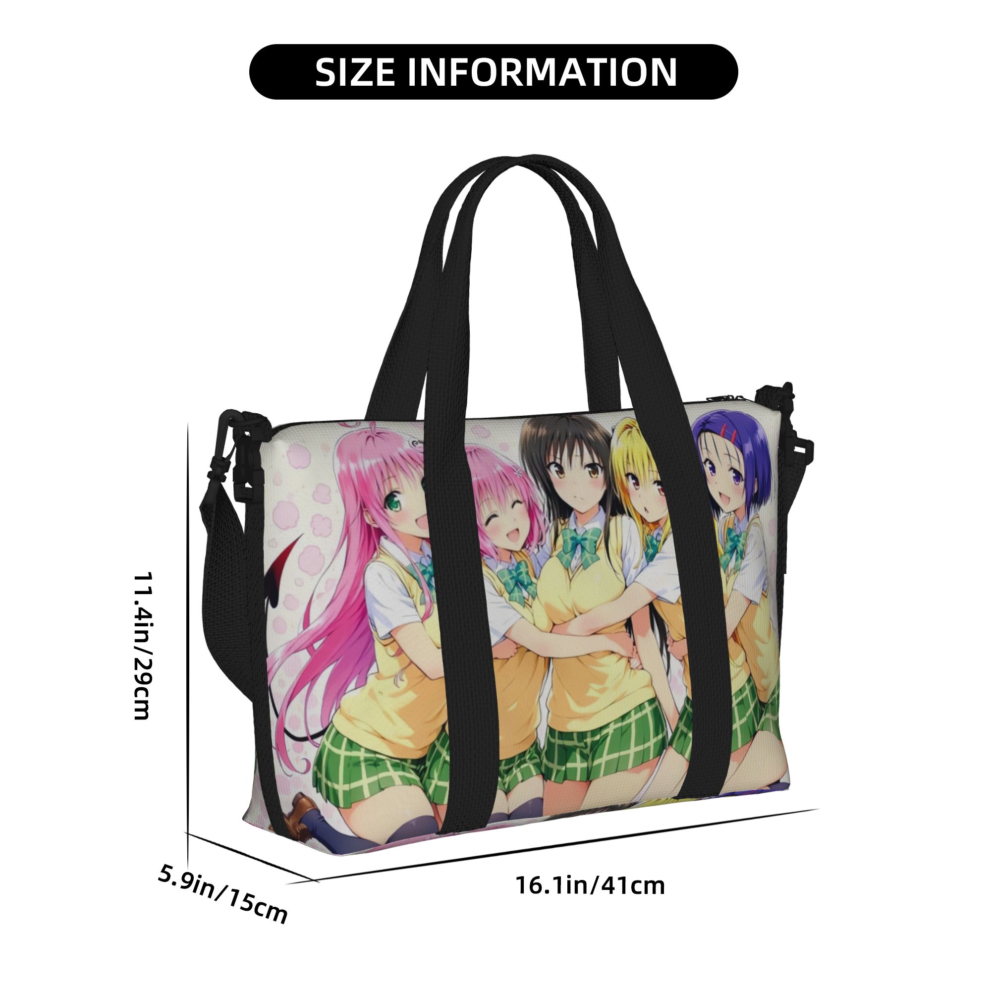 カスタムデザインの大型トートバッグ。T-To L-Love  - Women Bags Ru のレビューと価格
