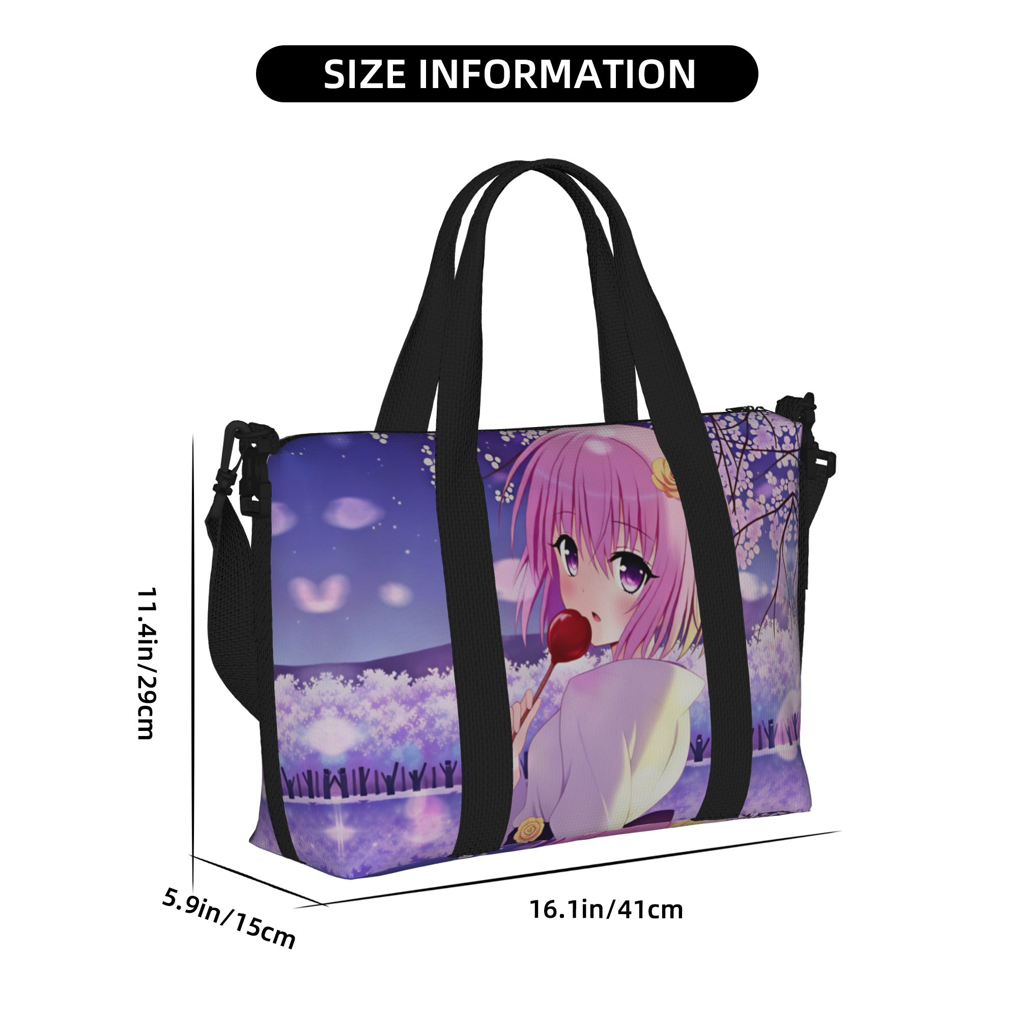カスタムデザインの「Momo Belia Deviluke  - Women Bags Ru のレビューと価格