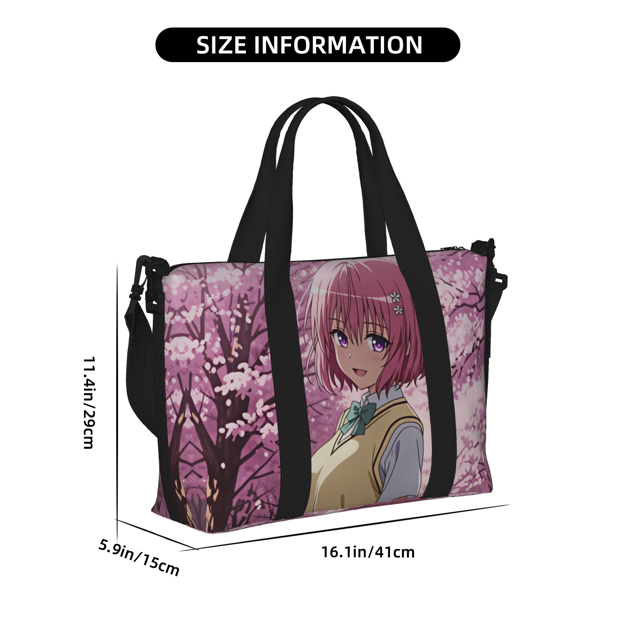 カスタムデザインの「Momo Belia Deviluke  - Women Bags Ru のレビューと価格