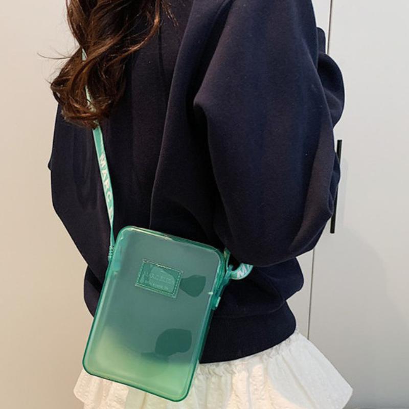 新しいファッショナブルな PVC メッセンジャーバッグ透明シ - Women'S Bags Handbags のレビューと価格